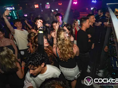 A professional photo of guests enjoying themselves at Cocktails Nightclub from our gallery.