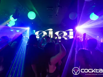 A professional photo of guests enjoying themselves at Cocktails Nightclub from our gallery.