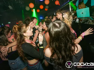 A professional photo of guests enjoying themselves at Cocktails Nightclub from our gallery.