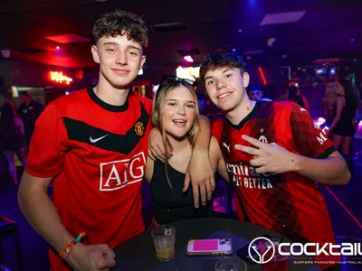 A professional photo of guests enjoying themselves at Cocktails Nightclub from our gallery.