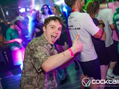 A professional photo of guests enjoying themselves at Cocktails Nightclub from our gallery.