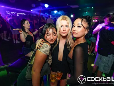 A professional photo of guests enjoying themselves at Cocktails Nightclub from our gallery.