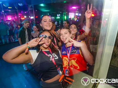 A professional photo of guests enjoying themselves at Cocktails Nightclub from our gallery.