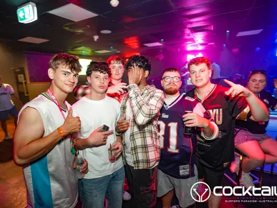 A professional photo of guests enjoying themselves at Cocktails Nightclub from our gallery.