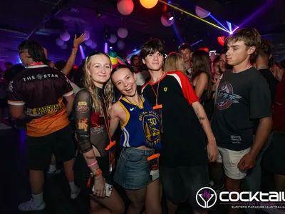 A professional photo of guests enjoying themselves at Cocktails Nightclub from our gallery.