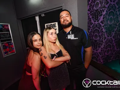 A professional photo of guests enjoying themselves at Cocktails Nightclub from our gallery.