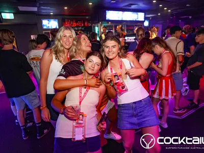 A professional photo of guests enjoying themselves at Cocktails Nightclub from our gallery.