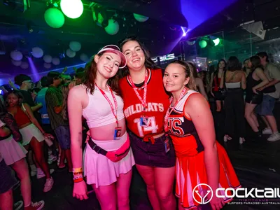 A professional photo of guests enjoying themselves at Cocktails Nightclub from our gallery.