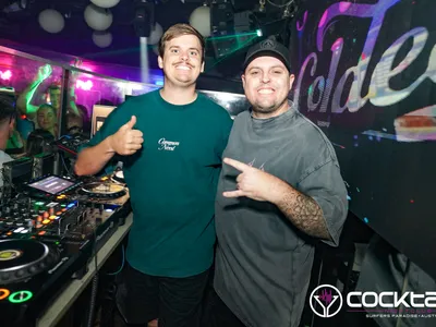 A professional photo of guests enjoying themselves at Cocktails Nightclub from our gallery.