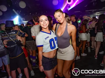 A professional photo of guests enjoying themselves at Cocktails Nightclub from our gallery.