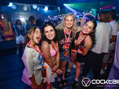 A professional photo of guests enjoying themselves at Cocktails Nightclub from our gallery.