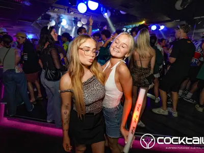 A professional photo of guests enjoying themselves at Cocktails Nightclub from our gallery.