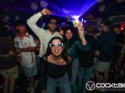 A professional photo of guests enjoying themselves at Cocktails Nightclub from our gallery.