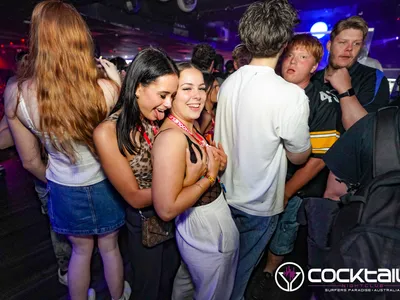 A professional photo of guests enjoying themselves at Cocktails Nightclub from our gallery.