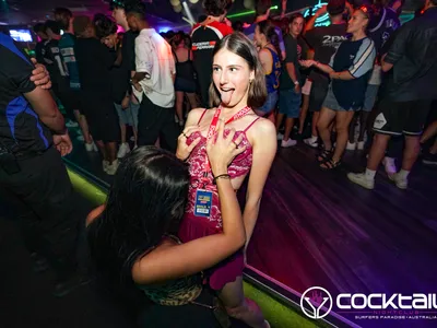 A professional photo of guests enjoying themselves at Cocktails Nightclub from our gallery.