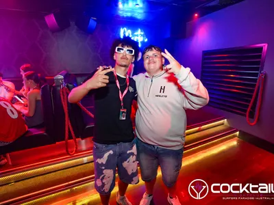 A professional photo of guests enjoying themselves at Cocktails Nightclub from our gallery.