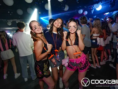 A professional photo of guests enjoying themselves at Cocktails Nightclub from our gallery.