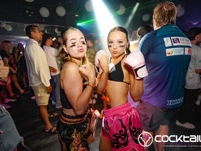 A professional photo of guests enjoying themselves at Cocktails Nightclub from our gallery.