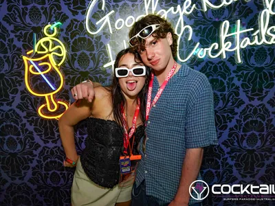 A professional photo of guests enjoying themselves at Cocktails Nightclub from our gallery.