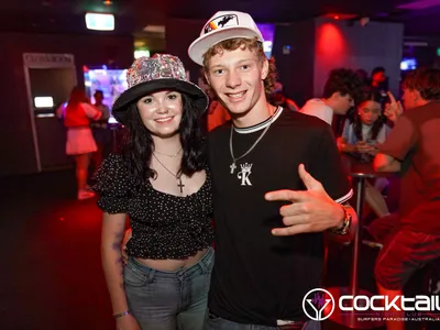 A professional photo of guests enjoying themselves at Cocktails Nightclub from our gallery.