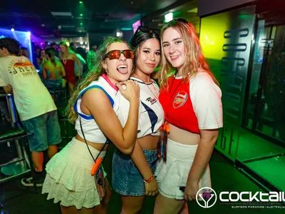 A professional photo of guests enjoying themselves at Cocktails Nightclub from our gallery.