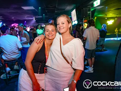 A professional photo of guests enjoying themselves at Cocktails Nightclub from our gallery.