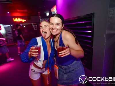 A professional photo of guests enjoying themselves at Cocktails Nightclub from our gallery.