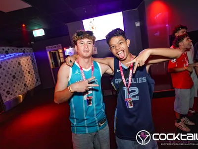 A professional photo of guests enjoying themselves at Cocktails Nightclub from our gallery.