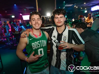 A professional photo of guests enjoying themselves at Cocktails Nightclub from our gallery.