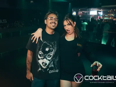 A professional photo of guests enjoying themselves at Cocktails Nightclub from our gallery.