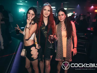 A professional photo of guests enjoying themselves at Cocktails Nightclub from our gallery.