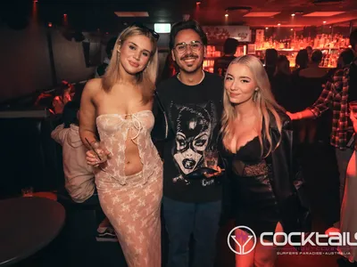 A professional photo of guests enjoying themselves at Cocktails Nightclub from our gallery.