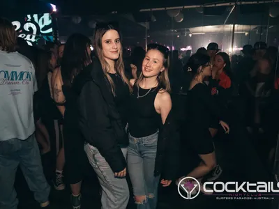 A professional photo of guests enjoying themselves at Cocktails Nightclub from our gallery.