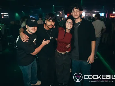 A professional photo of guests enjoying themselves at Cocktails Nightclub from our gallery.