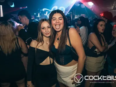 A professional photo of guests enjoying themselves at Cocktails Nightclub from our gallery.