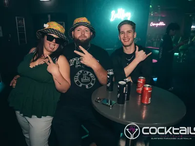 A professional photo of guests enjoying themselves at Cocktails Nightclub from our gallery.