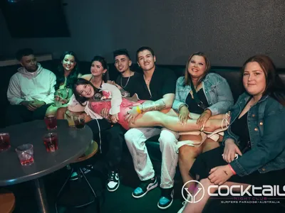 A professional photo of guests enjoying themselves at Cocktails Nightclub from our gallery.