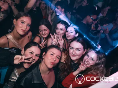 A professional photo of guests enjoying themselves at Cocktails Nightclub from our gallery.