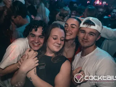 A professional photo of guests enjoying themselves at Cocktails Nightclub from our gallery.