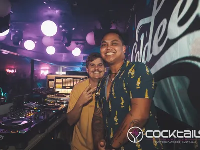 A professional photo of guests enjoying themselves at Cocktails Nightclub from our gallery.