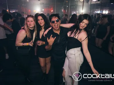 A professional photo of guests enjoying themselves at Cocktails Nightclub from our gallery.