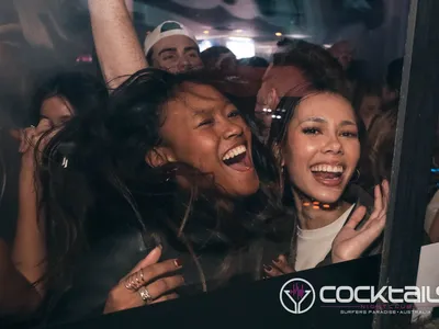 A professional photo of guests enjoying themselves at Cocktails Nightclub from our gallery.