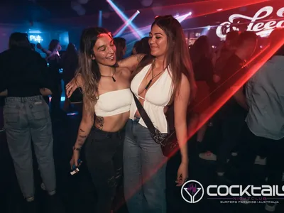 A professional photo of guests enjoying themselves at Cocktails Nightclub from our gallery.