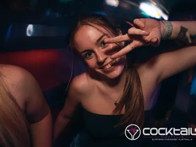 A professional photo of guests enjoying themselves at Cocktails Nightclub from our gallery.