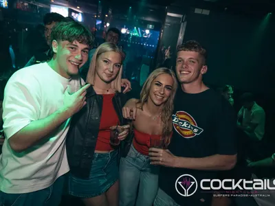 A professional photo of guests enjoying themselves at Cocktails Nightclub from our gallery.