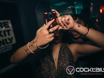 A professional photo of guests enjoying themselves at Cocktails Nightclub from our gallery.