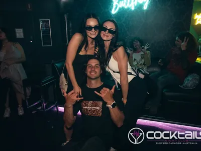 A professional photo of guests enjoying themselves at Cocktails Nightclub from our gallery.