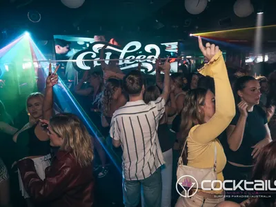 A professional photo of guests enjoying themselves at Cocktails Nightclub from our gallery.