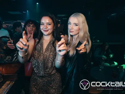 A professional photo of guests enjoying themselves at Cocktails Nightclub from our gallery.