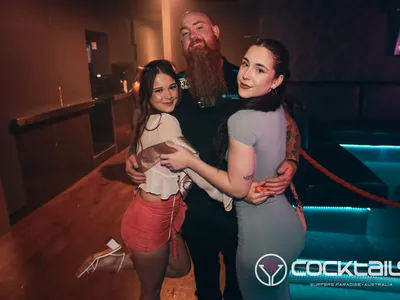 A professional photo of guests enjoying themselves at Cocktails Nightclub from our gallery.